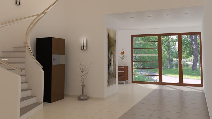 Сейф KASO в холле